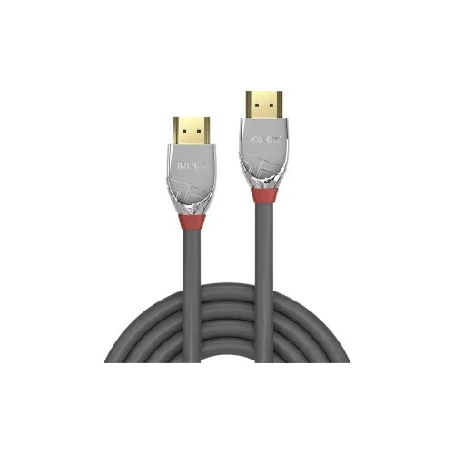 Lindy HDMI priključni kabel HDMI-A utikač, HDMI-A utikač 5.00 m siva 37874 HDMI kabel Cijene