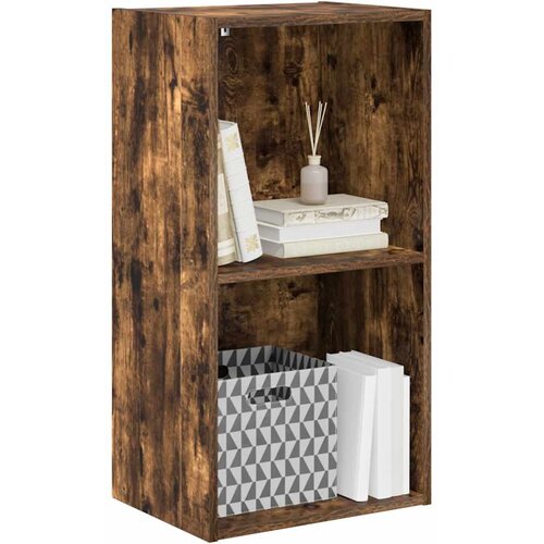  Regal za knjige boja hrasta 40x30x77 cm konstruirano drvo Slike