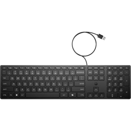 HP Wired Desktop 320K Keyboard Black, YU Cene