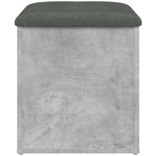 vidaXL klupa za pohranu siva boja betona 42x42x45 cm konstruirano drvo Cijene