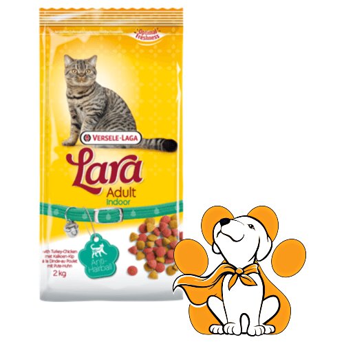 Lara Adult Cat Indoor 2kg, Hrana Za Mačke Koje Žive u Zatvorenom Prostoru Cene