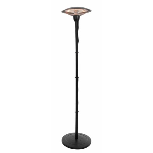 Sunred stoječi grelnik barcelona 1500 w halogenski črn Cene