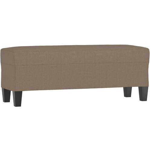 vidaXL Klop taupe 100x35x41 cm blago, (20954939) Cene