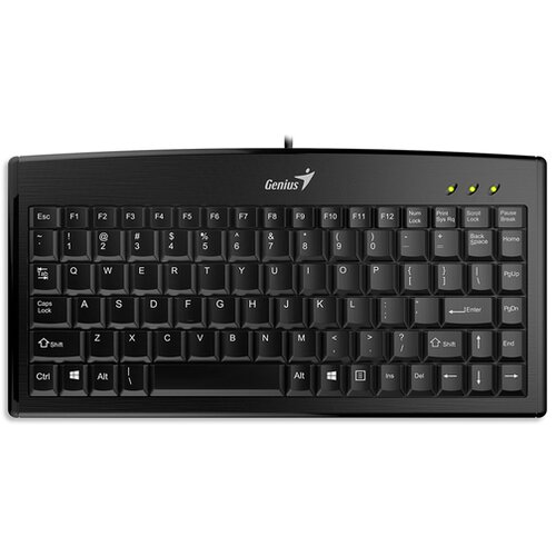 Genius LuxeMate 100 USB US slim crna tastatura Slike