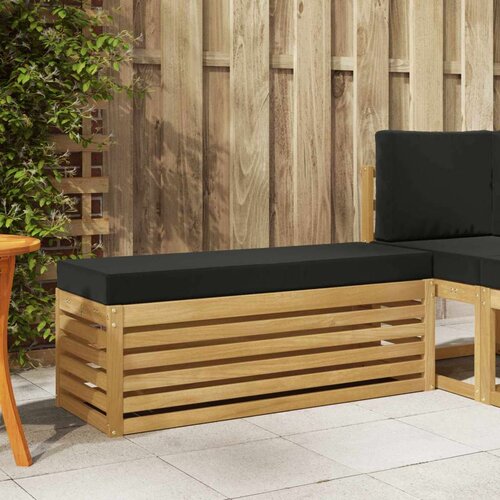  Zunanji stolček klop Bela 115 x 43 x 45 cm Masiven les akacije, (5000270445) Cene