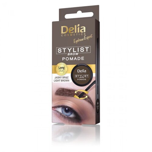 Delia - Pomada za obrve u boji, braon 4ml Slike
