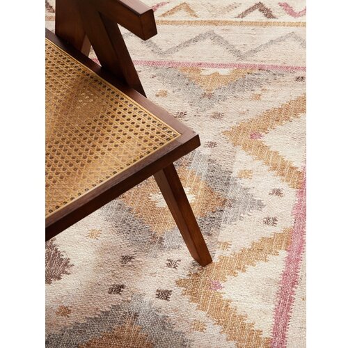 Elle Decoration Kremno bela ročno tkana preproga iz jute 120x170 cm Roya Imani &amp;ndash; Slike