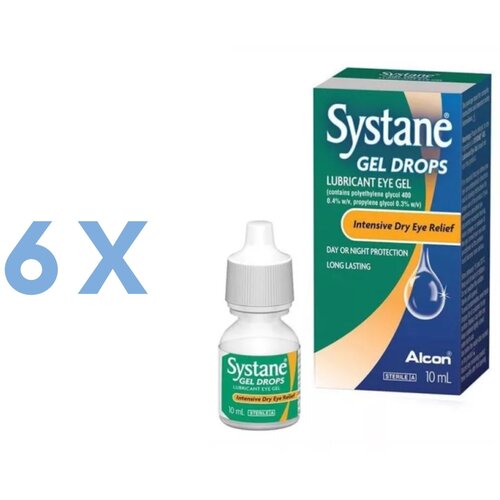 Systane Gel Drops (6 x 10 ml) Slike