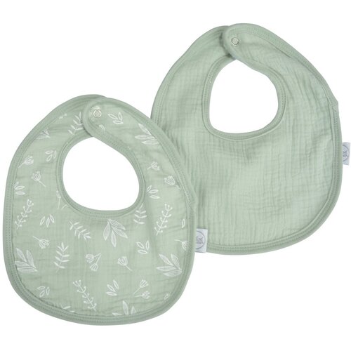 Bébé Douceur Zeleni podbraci u setu 2 kom od muslina &ndash; Cijene