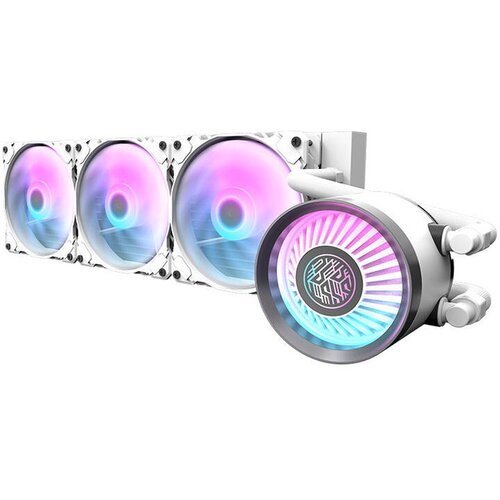 Darkflash komplet za vodno hlajenje DN 360 360 mm ARGB bela Slike