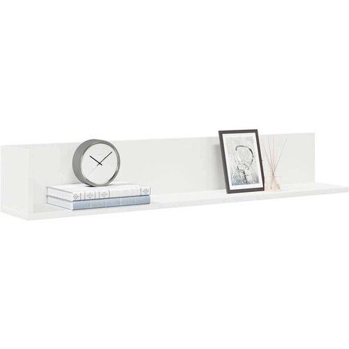 vidaXL Stenske police 2 kosa bela 100x16,5x16,5 cm inženirski les Cene