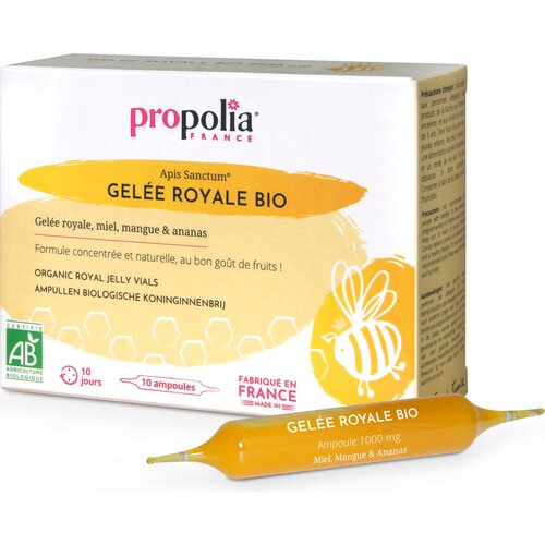 Propolia Oganic Royal Jelly Vials - 10 amp. Slike