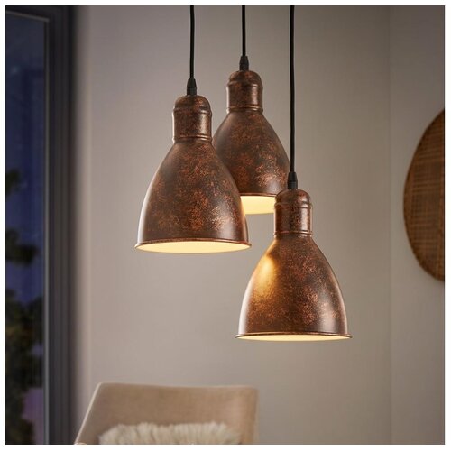 Eglo 49493 - visilica priddy 1 3xE27/60W/230V Cene