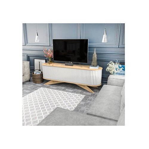 Hanah home polica Za TV Stor - Safir, Belo Slike