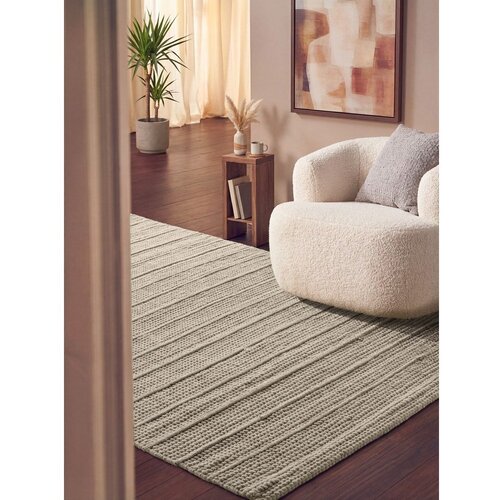 Ted Baker Kremno bela ročno tkana volnena preproga 160x230 cm Camden Parker &amp;ndash; Slike