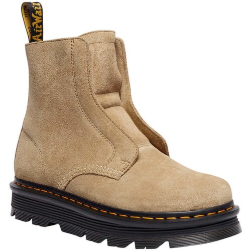 Dr. Martens &amp;Scaron;kornji Bottines 1461 daim Bež Slike