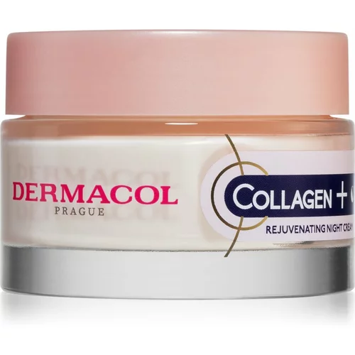 Dermacol Collagen+ noćna krema s učinkom pomlađivanja 50 ml za žene
