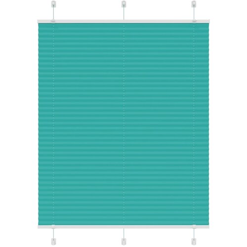 Plisirana zavjesa petrolej zelena 105x100 cm &Scaron;irina tkanine 104,4 cm Poliester Cijene