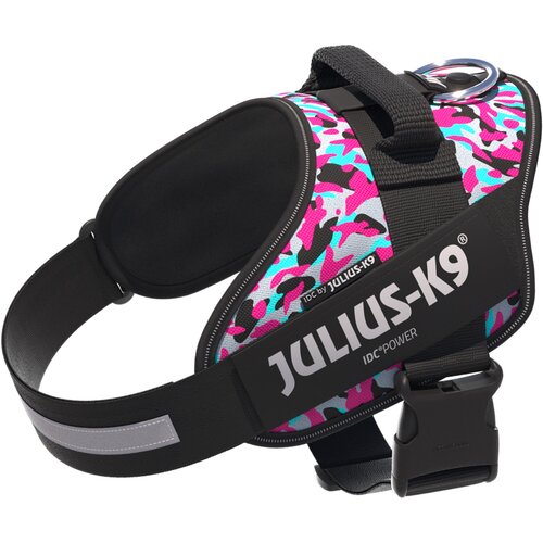 Julius-K9 IDC&reg; Power harnes, ružičasta / siva - Veličina L: opseg prsa 63 - 85 cm Cijene