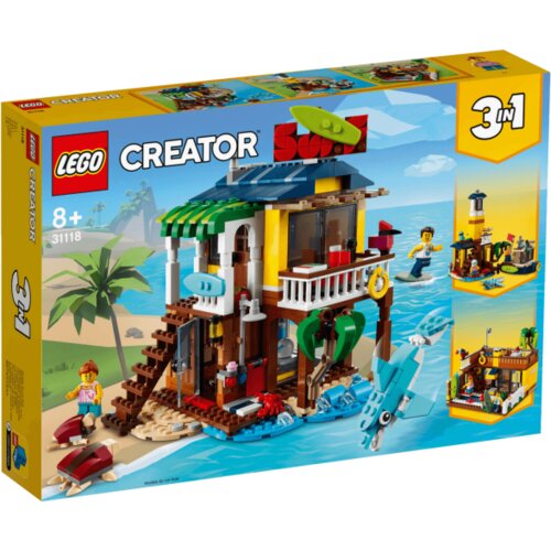 Lego Creator - 31118 Hišica na plaži za surferje Cene