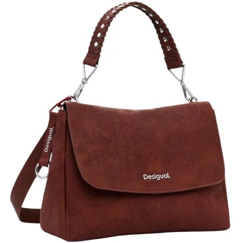 Desigual BAG DEJAVU POSADAS 25SAXPA8 Smeđa