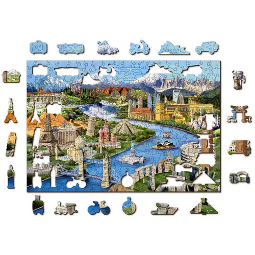 WOODEN CITY drvene puzzle Znamenitosti L Cene