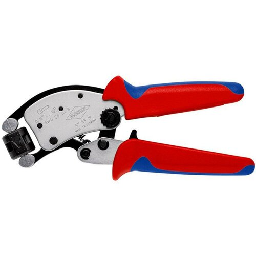 Knipex Twistor® t samopodešavajuća klešta za hilzne sa rotirajućom glavom 0.14 - 10 mm² (97 53 19) Slike