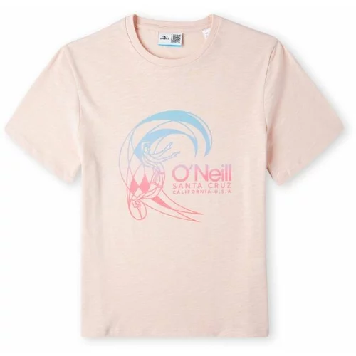 O'neill CIRCLE SURFER T-SHIRT Majica za djevojčice, ružičasta, veličina