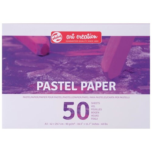Blok pastelnega papirja 50 listov | različne velikosti Cene