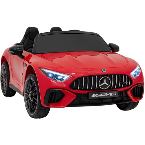  Licencirani auto na akumulator Mercedes Benz AMG SL63 4x4 - crveni Slike