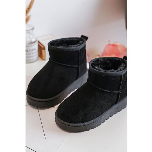 Kesi Children&amp;#039;s snow boots insulated black Nallita Slike