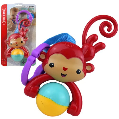 Magic Toys Sun Baby: Vesela majmunica s rotirajućom kuglom koja zveči Cijene