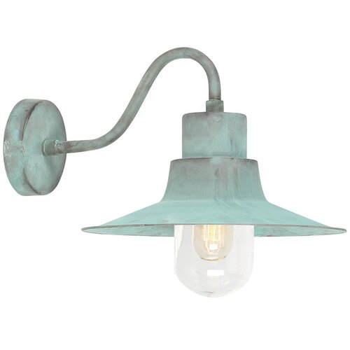 Elstead Lighting Elstead Sheldon Zunanja stenska svetilka Fisherman s kupolo, 1 luč, barva Verdigris, IP44, E27, (22100161) Cene