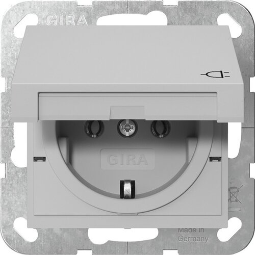 Gira vtičnica KD siva 4454015, (21225465) Slike