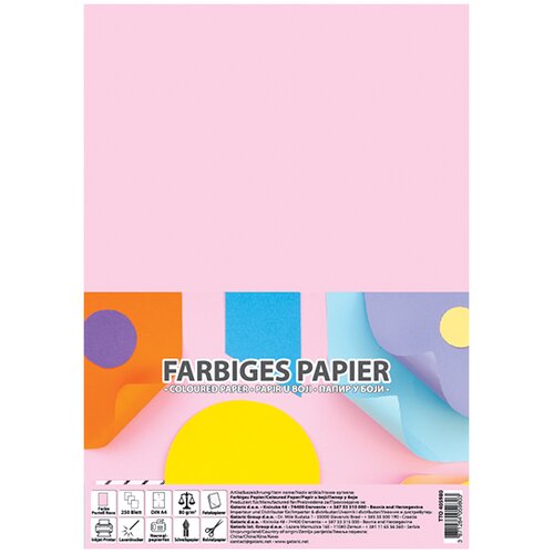 TTO Papir u boji 80g 250/1 P.Ro Cijene