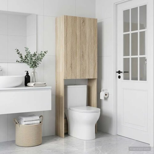  Kabinetska WC DELFT Hrast sonoma 66 x 25 5 x 190 cm - Hrast sonoma Cijene