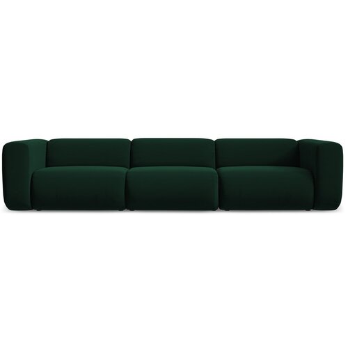Makamii Tamno zelena baršunasti sofa 319 cm Ekahi – Cijene