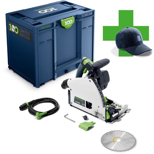 Festool potopna žaga TS 60 KEBQ-Plus z 100Y Limited Edition, elektricna žaga potopna listom in pokrovom, 578214 Cene