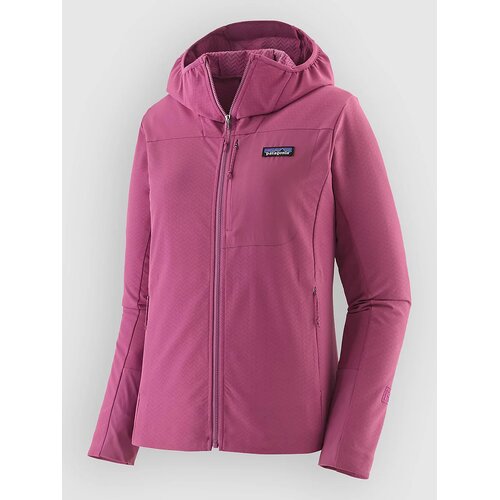 Patagonia R1 Crossstrata Hoody Jacket faded magenta Cene