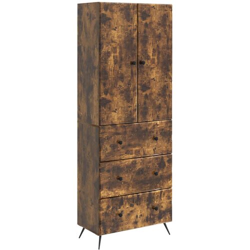 VidaXL Set ormara 2 kom. 66 x 34 5 x 90 cm Konstruirano drvo - Dimljeni hrast Slike