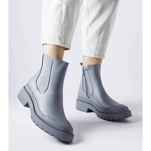 Gemre Gray rubber ankle boots Detis Cene