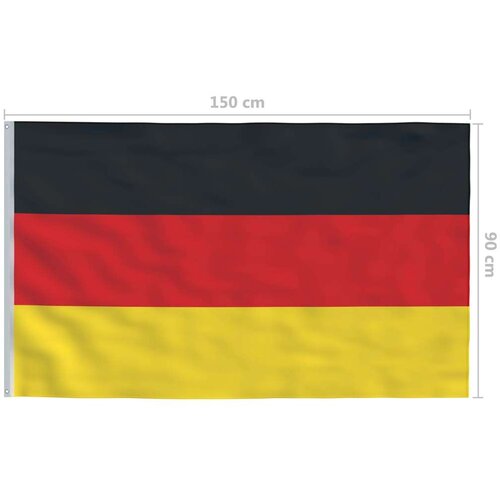 VidaXL Njemačka zastava 90 x 150 cm Slike