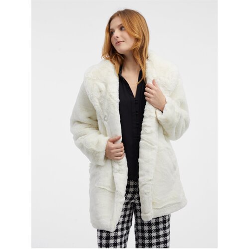 Orsay Creamy women's coat - Women's Cene