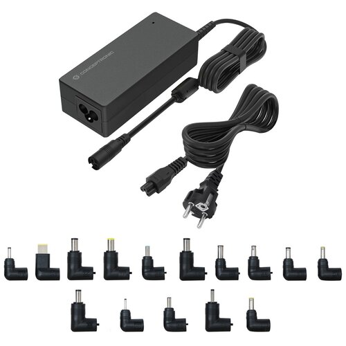  Conceptronic OZUL08B15 90W Universal Laptop Charger, 15 Charging Tips incl. Slike