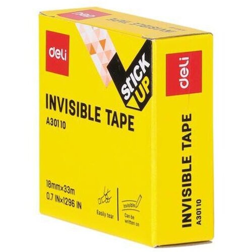 Deli lepilni trak, 230, 18 mm x 33 m, neviden Slike