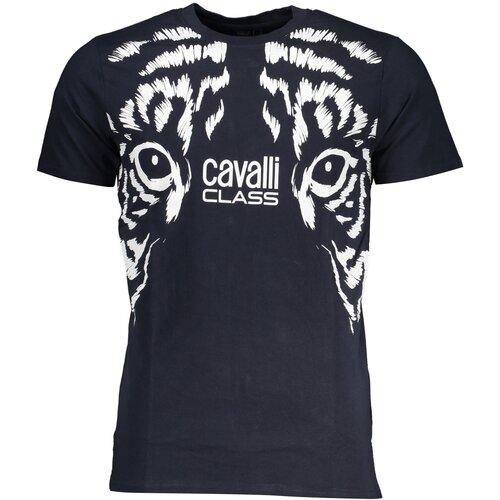 Cavalli Class MEN&#39;S SHORT SLEEVED T-SHIRT BLUE Cene