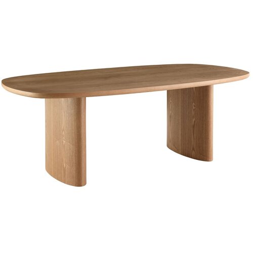 House Nordic Jedilna miza v jesenovem dekorju 110x210 cm Serra &amp;ndash; Slike