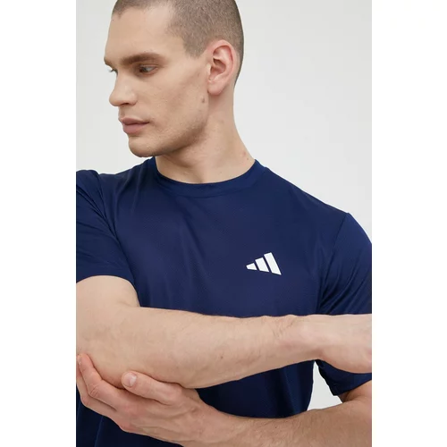 Adidas Kratka majica za vadbo Train Essentials mornarsko modra barva
