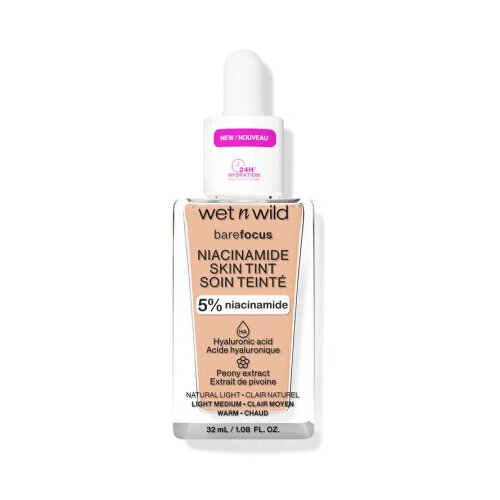 Wet'n wild tekoča podlaga - Bare Focus Niacinamide Skin Tint - Natural Light Cene