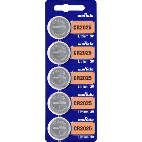 Murata CR2025-BEABAE gumbne celice CR 2025 litij 160 mAh 3 V 5 kos, (20430835) Slike